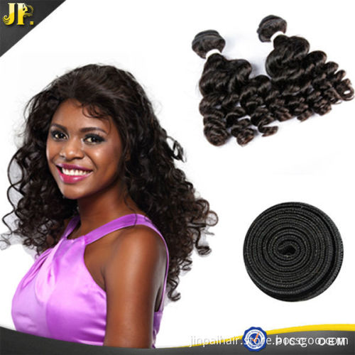 JP Luxury Hair 2015 New Texture Hair For Black Women Unprocessed 18 Inch Peruvian Hair Weave